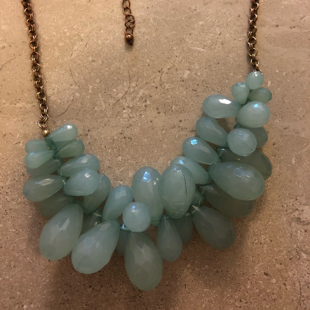 Green & Gold Necklace.